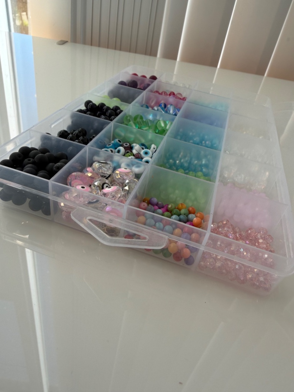 Assorted Craft Beads – 24 Types - Picture 7 of 9